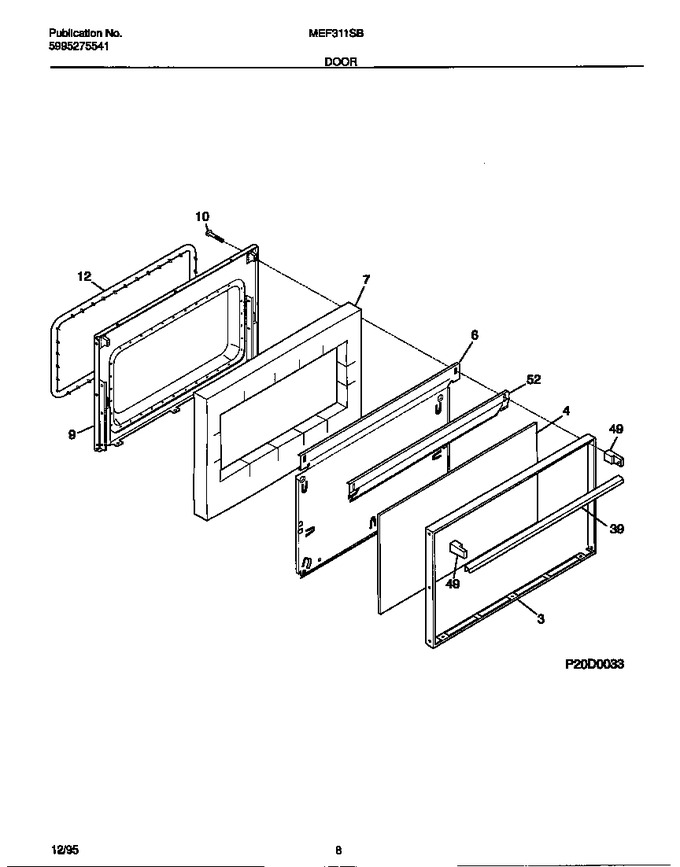 Diagram for MEF311SBWD