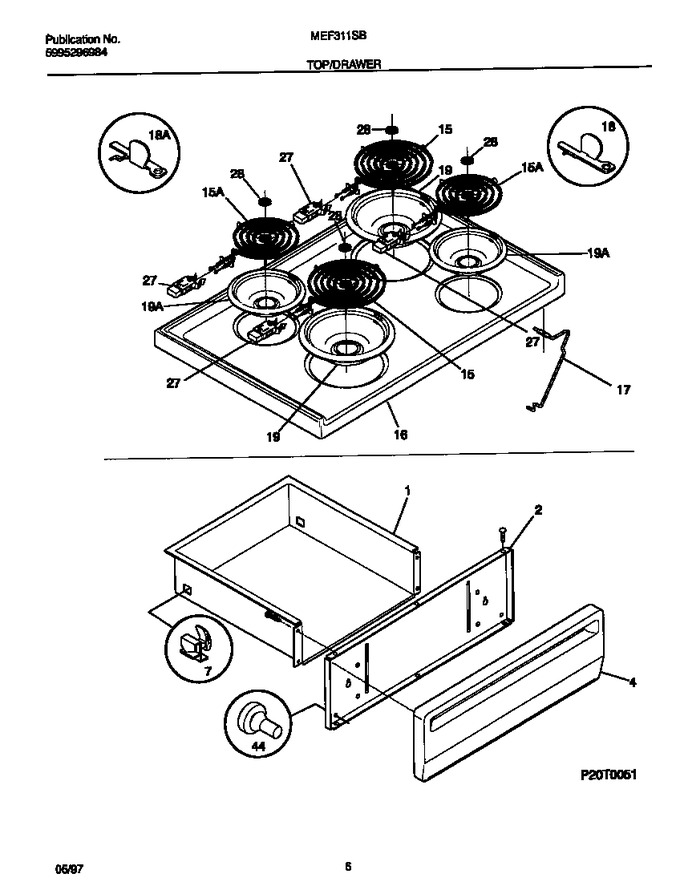 Diagram for MEF311SBWG
