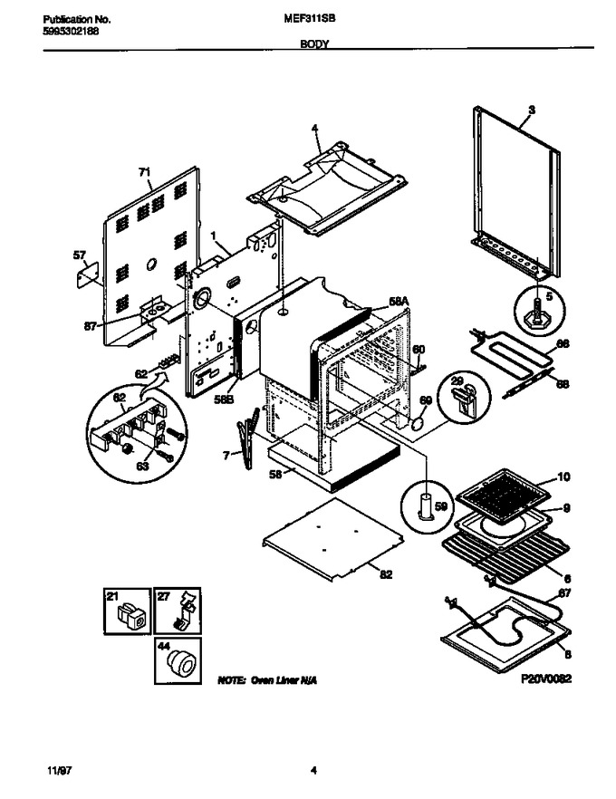 Diagram for MEF311SBWH