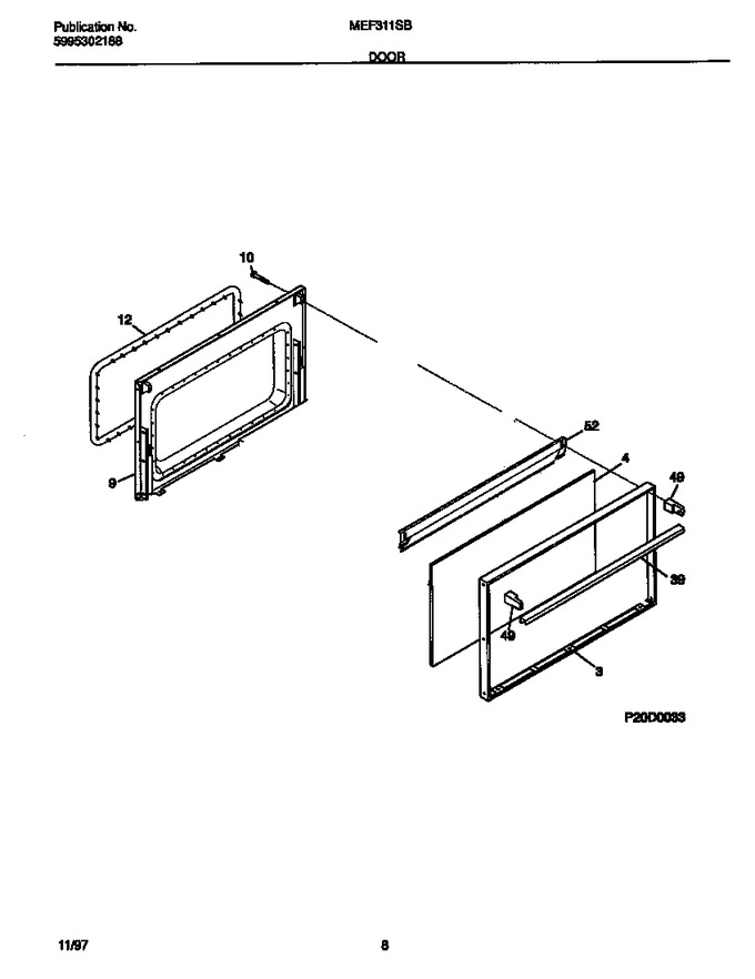 Diagram for MEF311SBWH