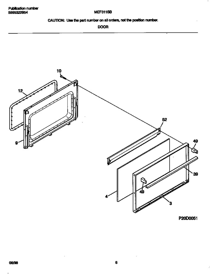 Diagram for MEF311SBWL