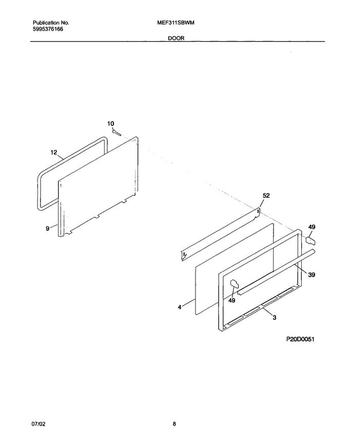 Diagram for MEF311SBWM