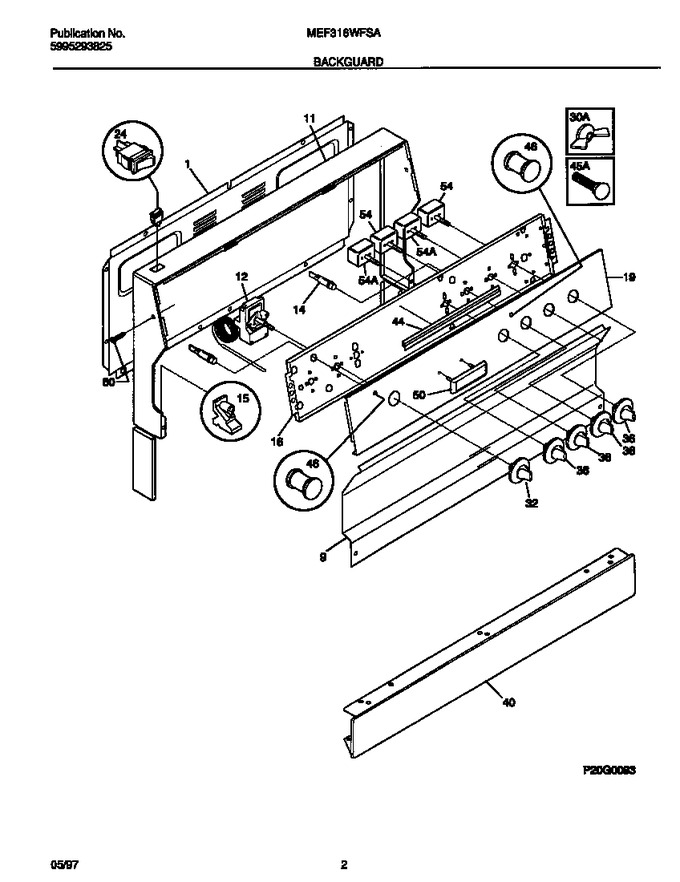 Diagram for MEF316WFSA