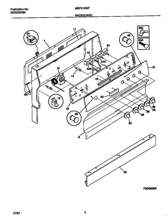 Diagram for MEF316WFSB