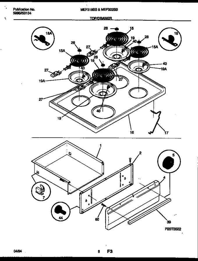 Diagram for MEF318BBWA