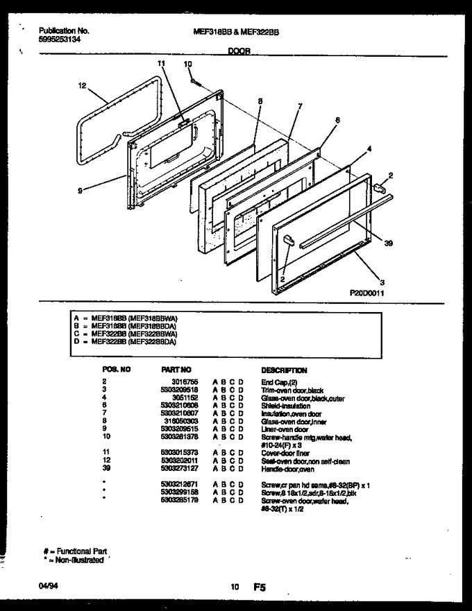 Diagram for MEF322BBWA