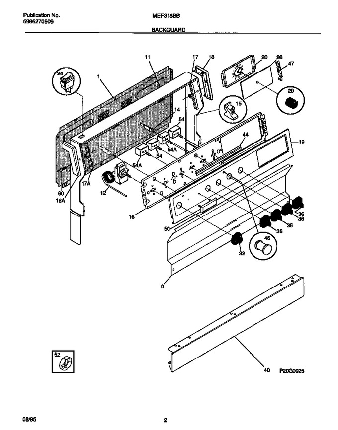 Diagram for MEF318BBWB