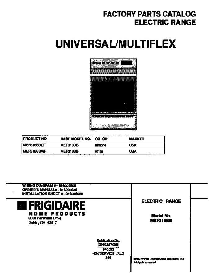 Diagram for MEF318BBDF