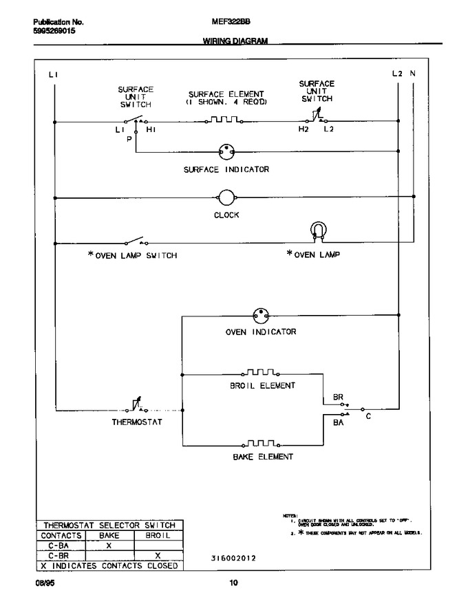 Diagram for MEF322BBWB