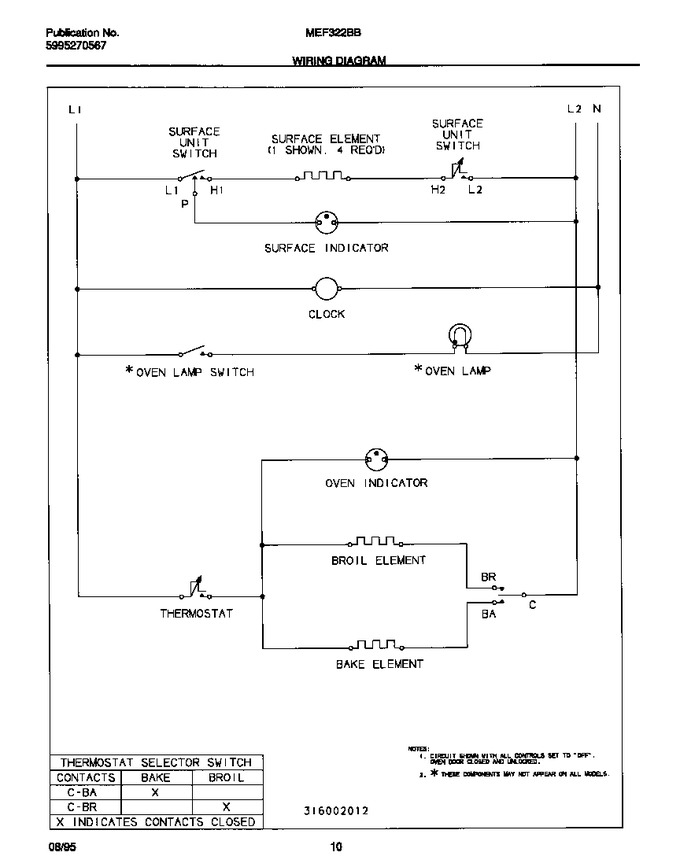 Diagram for MEF322BBWD