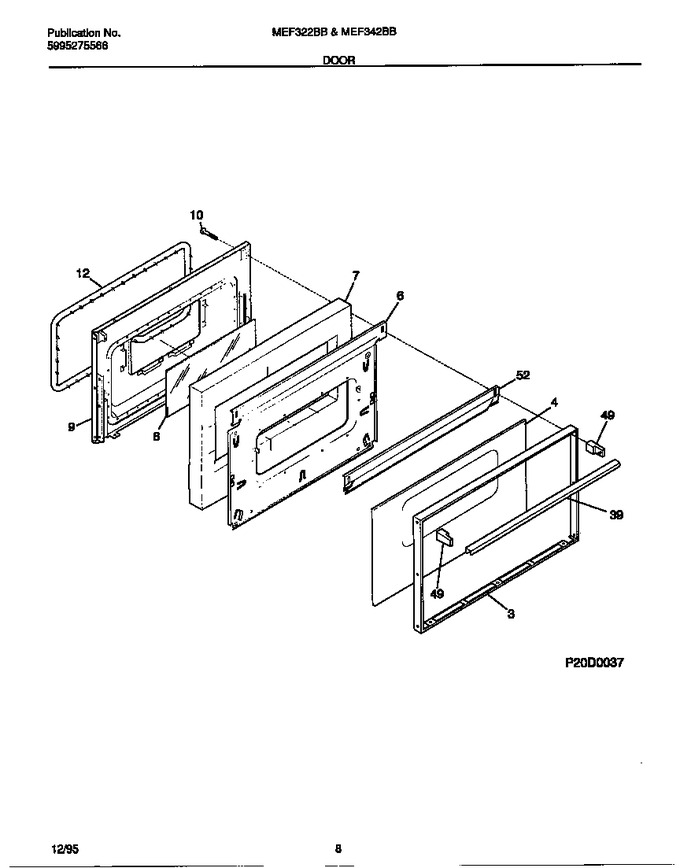 Diagram for MEF322BBWE