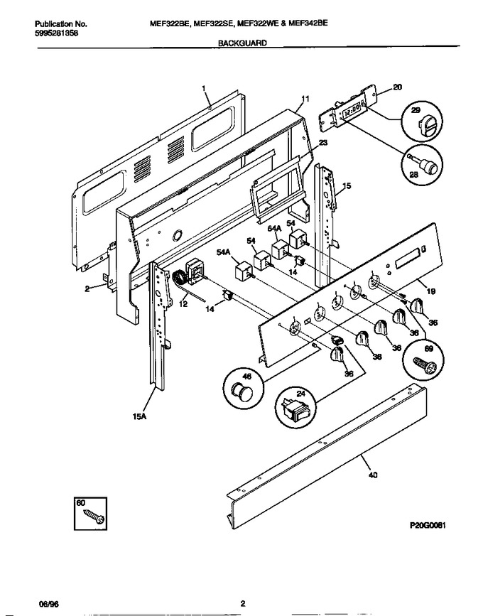 Diagram for MEF322BEWA