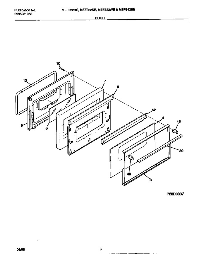Diagram for MEF322SEWA