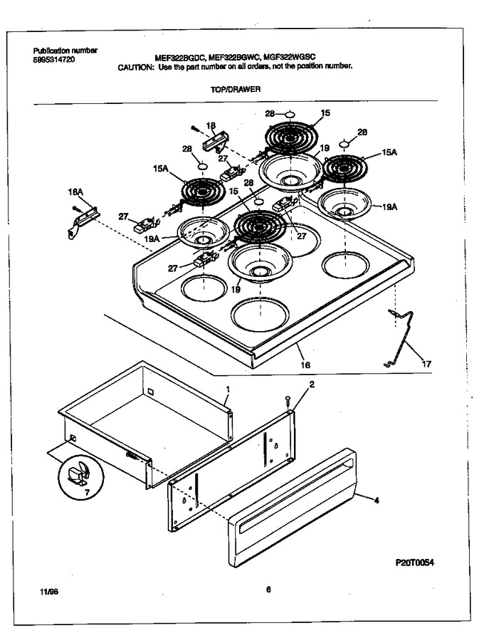 Diagram for MEF322BGWC