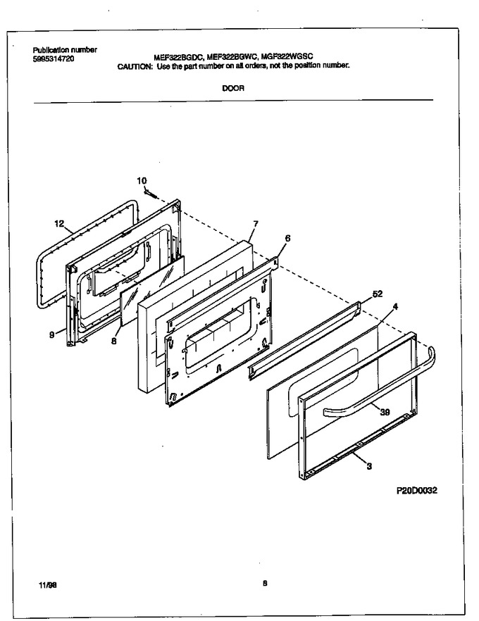 Diagram for MEF322BGWC