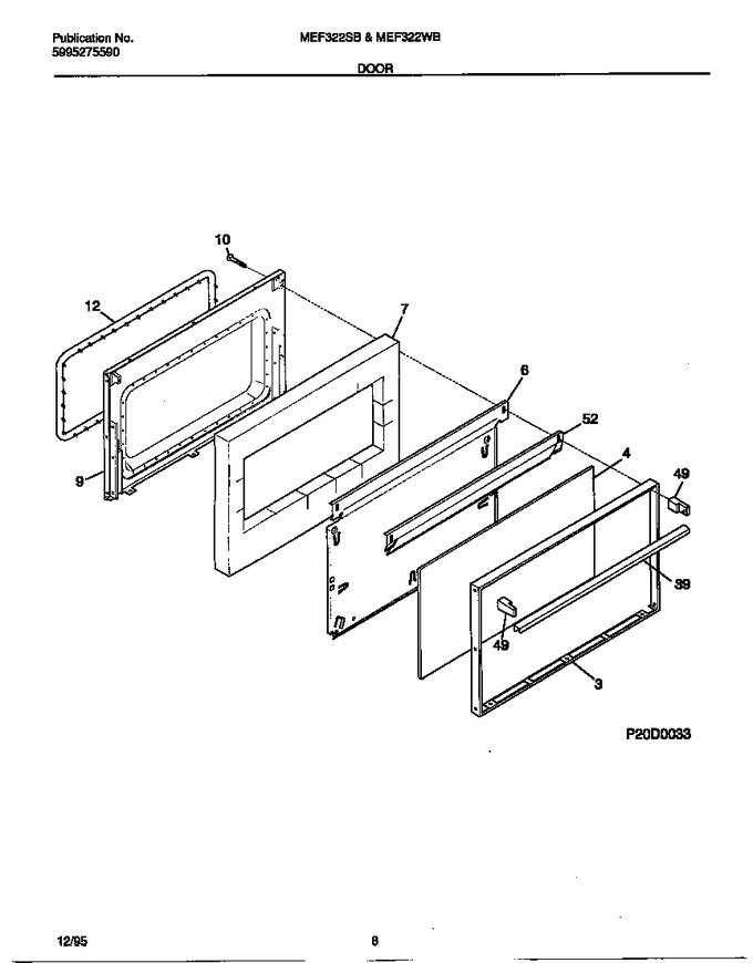 Diagram for MEF322SBWE