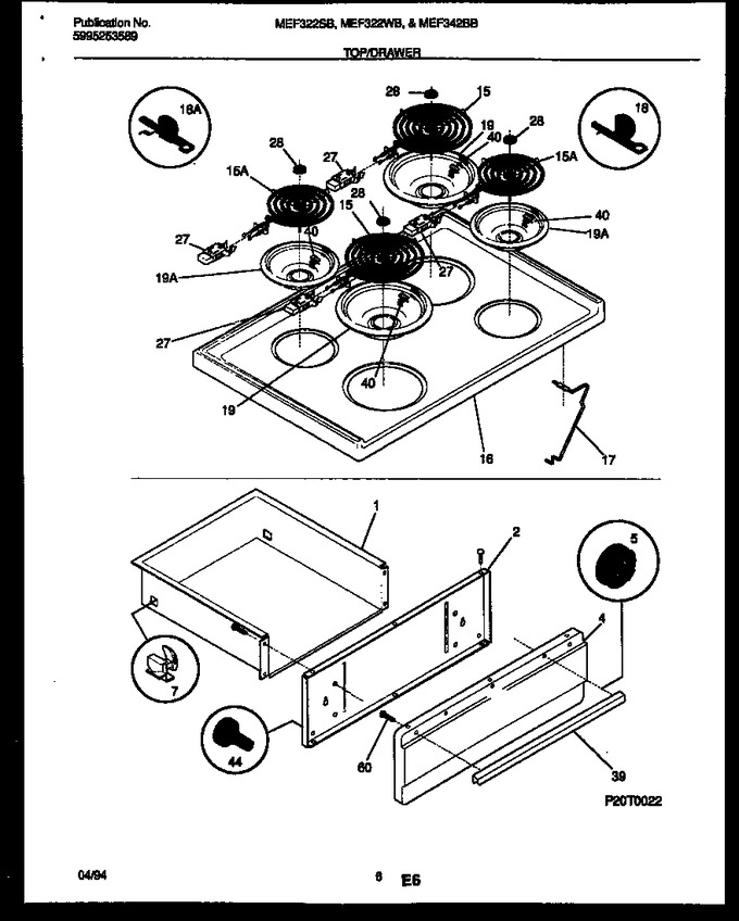 Diagram for MEF322WBSA