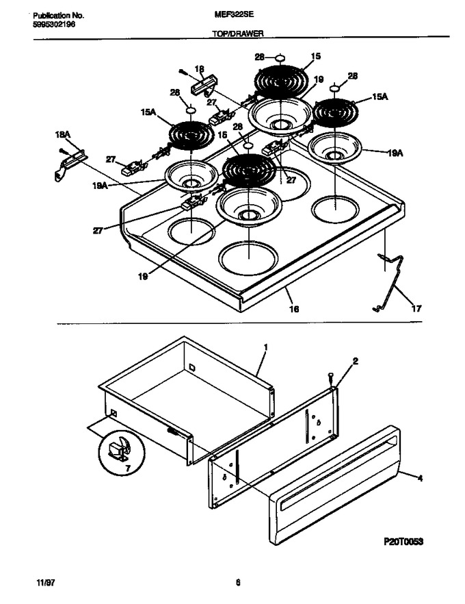 Diagram for MEF322SEWC