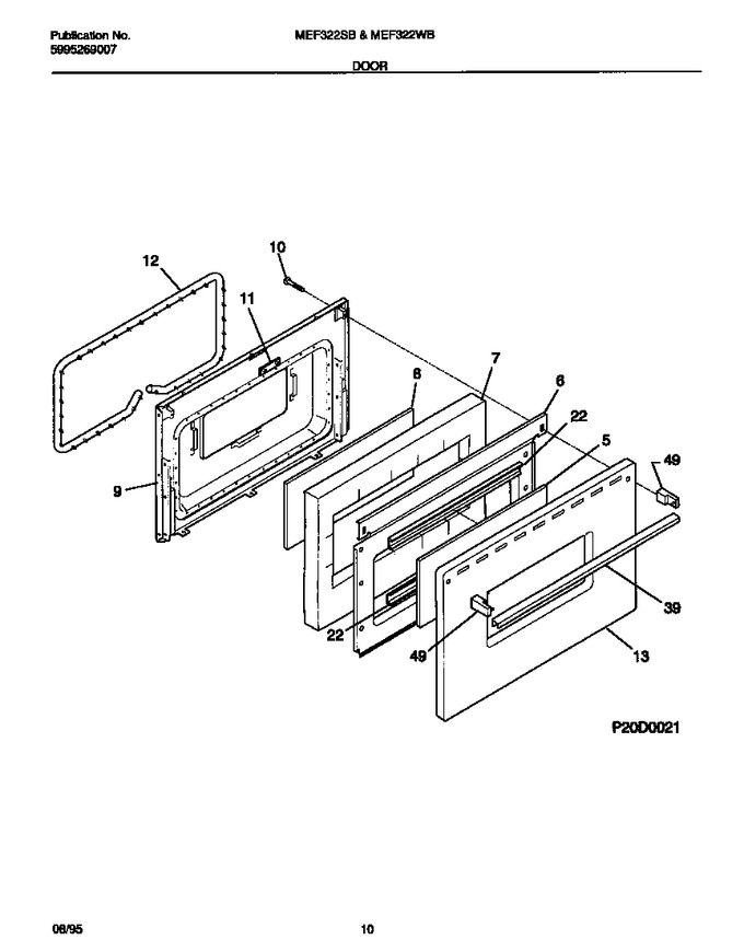 Diagram for MEF322WBSB
