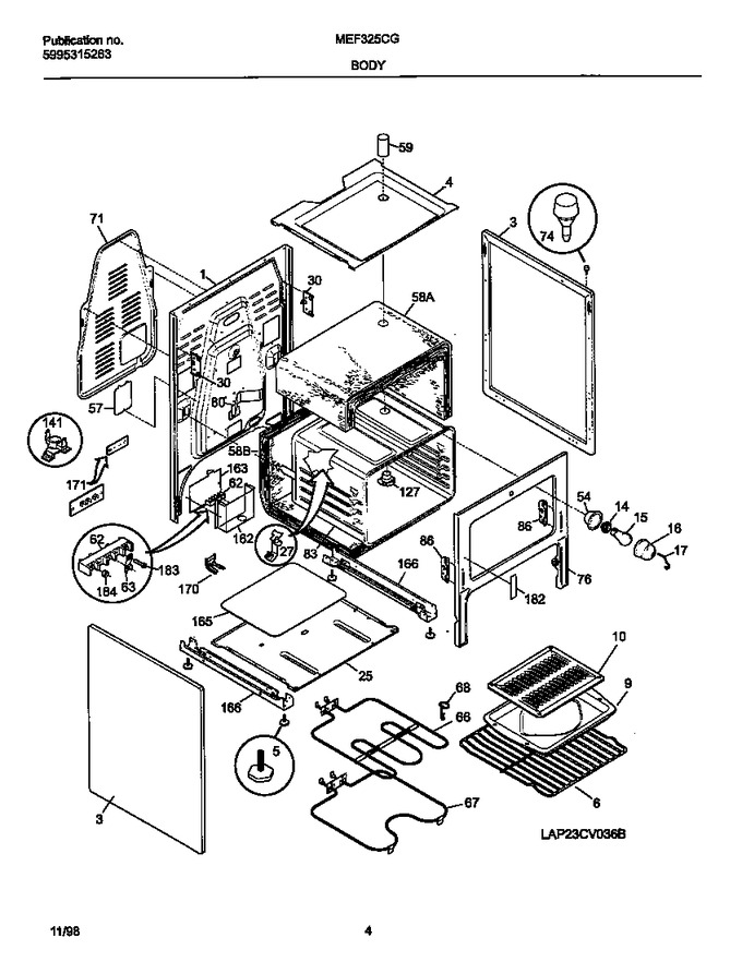 Diagram for MEF325CGS4