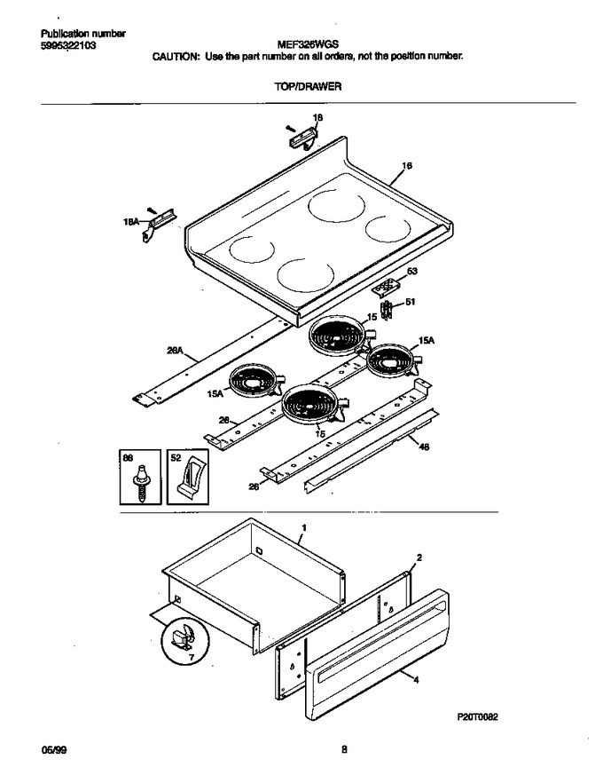 Diagram for MEF326WGSC