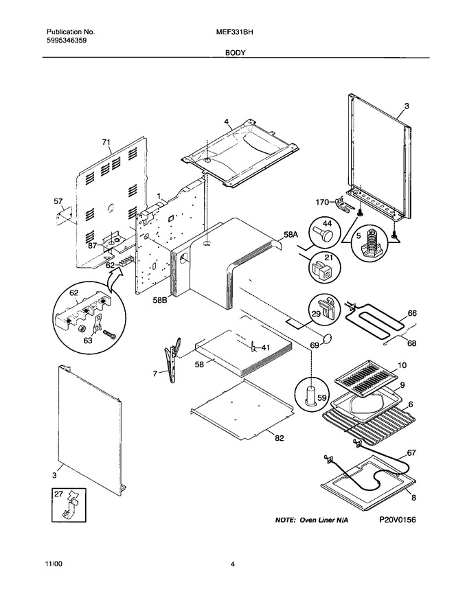 Diagram for MEF331BHDB