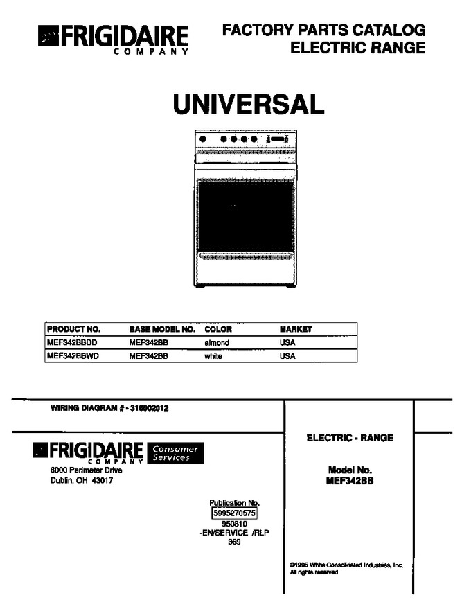 Diagram for MEF342BBWD