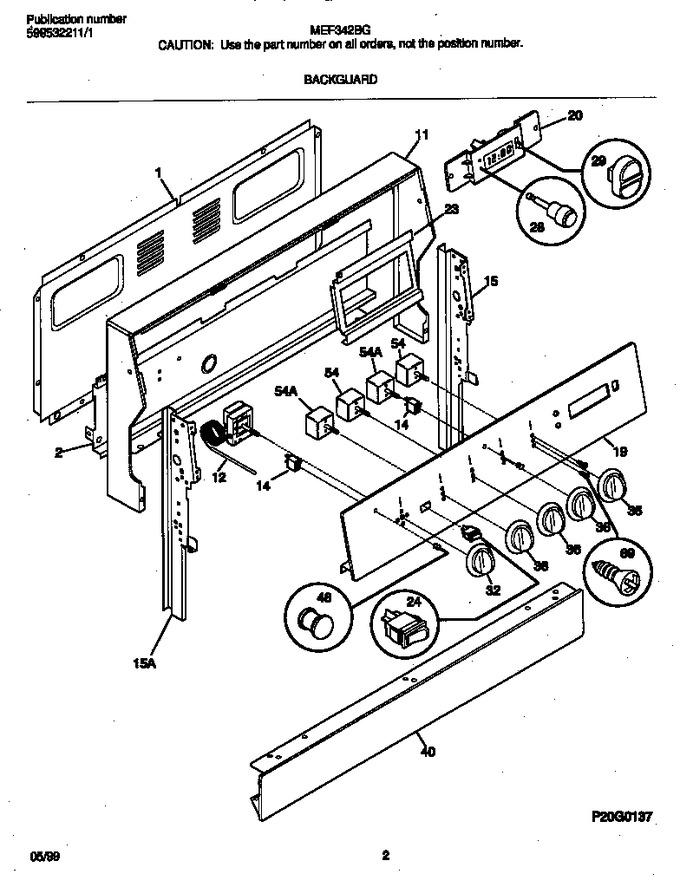 Diagram for MEF342BGDC
