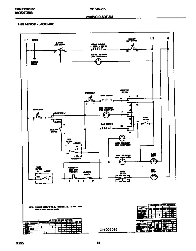 Diagram for MEF350SBDD
