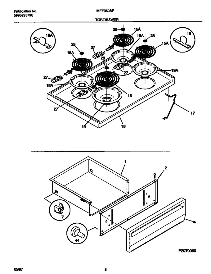 Diagram for MEF350SFWA