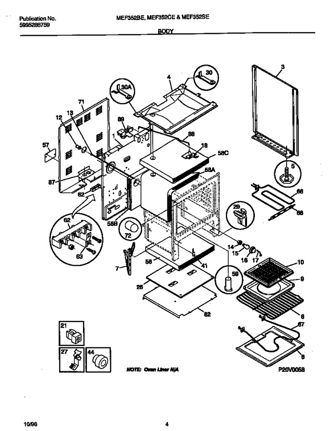 Diagram for MEF352SEWB
