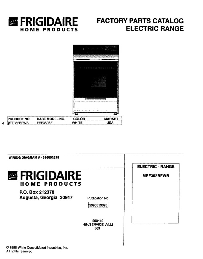 Diagram for MEF352BFWB