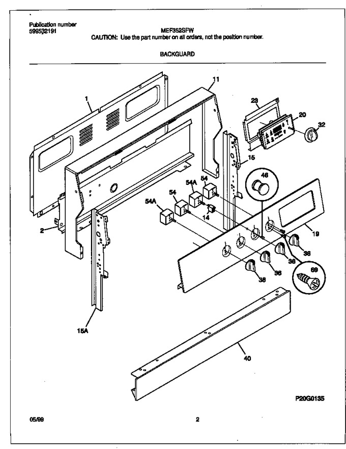 Diagram for MEF352SFWC
