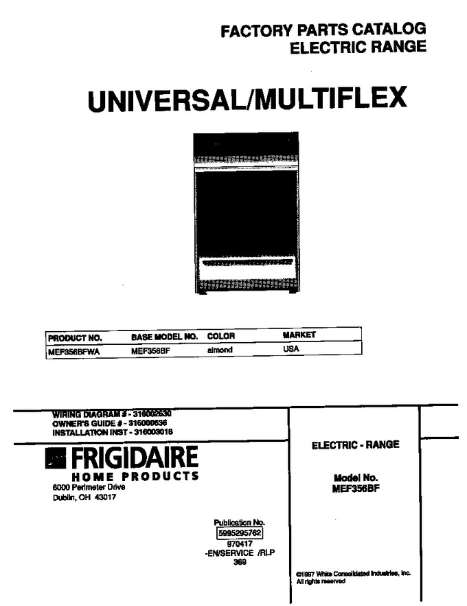 Diagram for MEF356BFWA