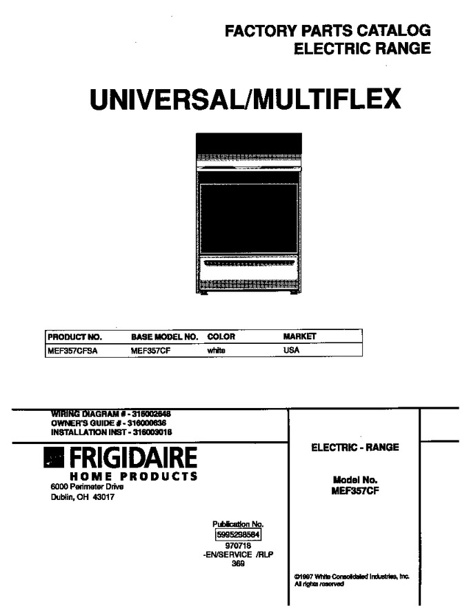 Diagram for MEF357CFSA