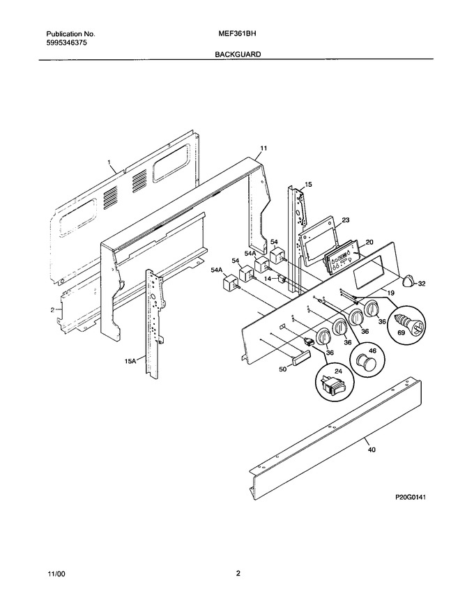 Diagram for MEF361BHDB
