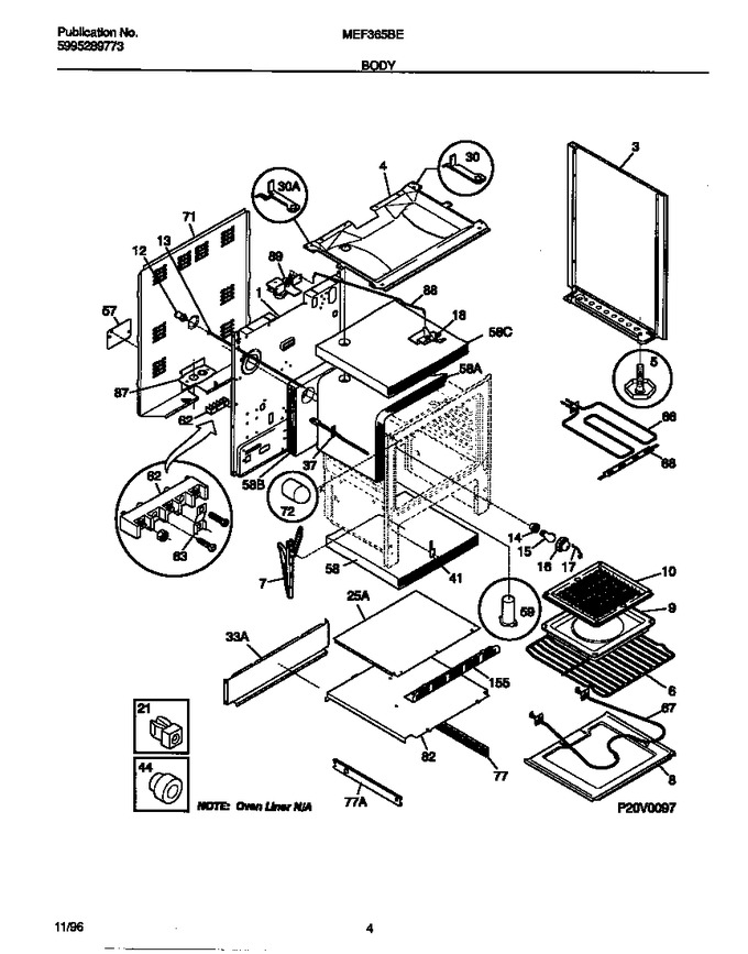 Diagram for MEF365BEWA