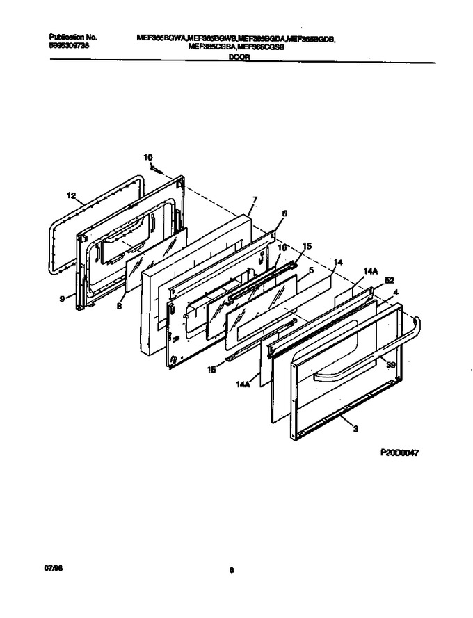 Diagram for MEF365CGSB