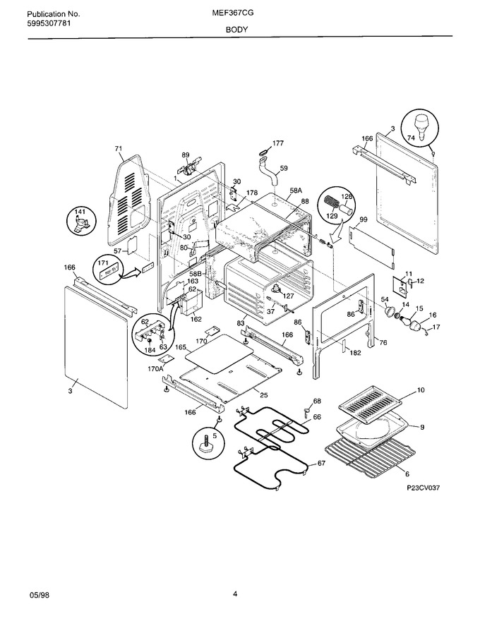 Diagram for MEF367CGB1