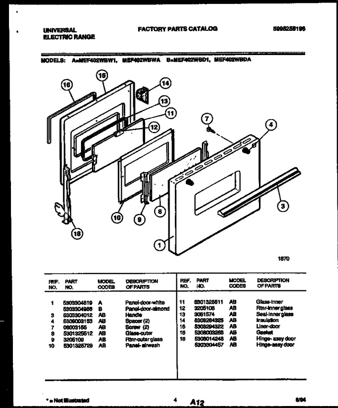 Diagram for MEF402WBW1