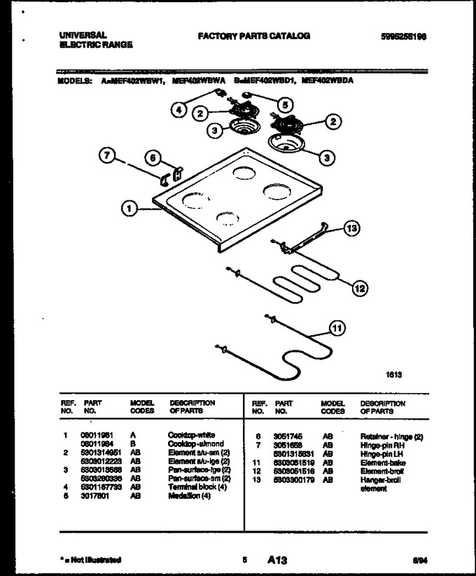 Diagram for MEF402WBD1