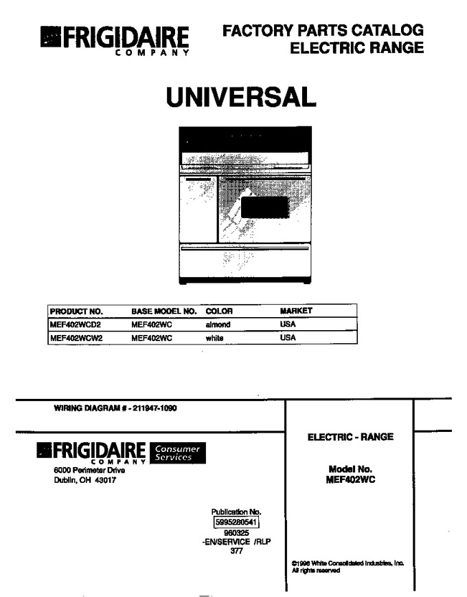 Diagram for MEF402WCD2