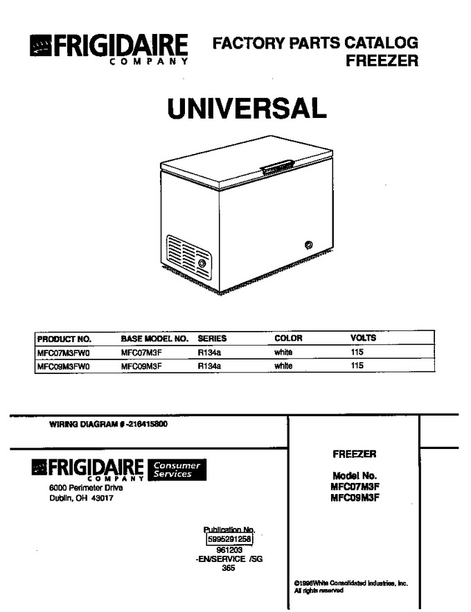 Diagram for MFC07M3FW0