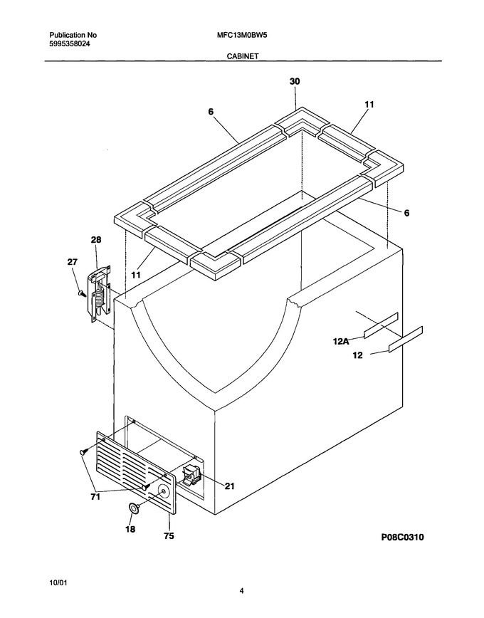 Diagram for MFC13M0BW5