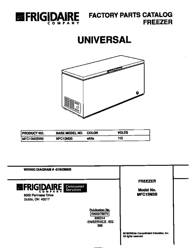 Diagram for MFC13M3BW2