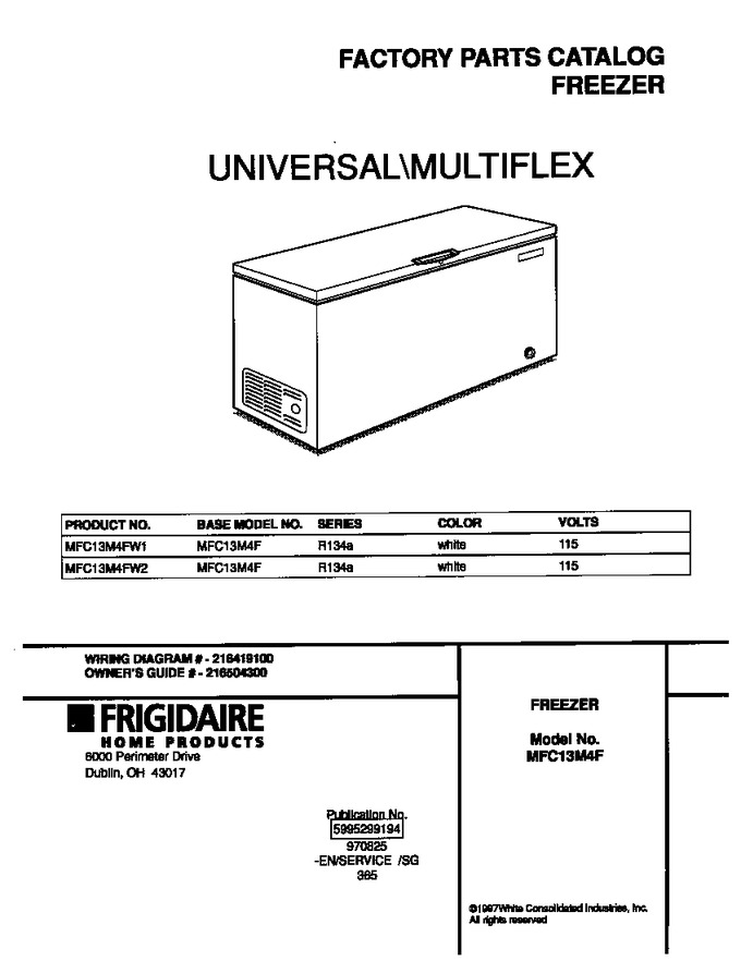 Diagram for MFC13M4FW2