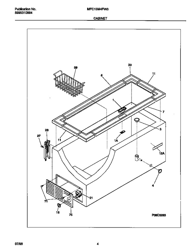 Diagram for MFC13M4FW3