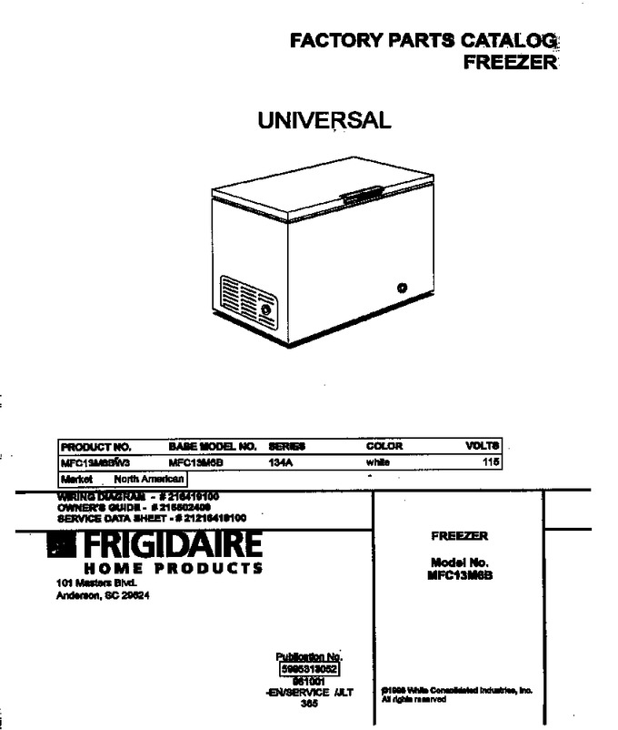 Diagram for MFC13M6BW3