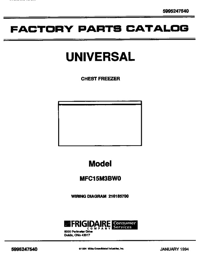 Diagram for MFC15M3BW1