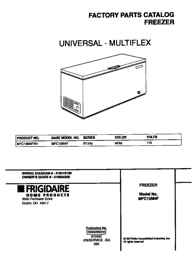 Diagram for MFC15M4FW1